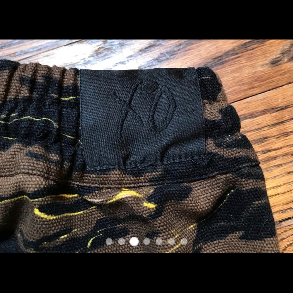 Puma Xo weeknd edition green and black camo pants